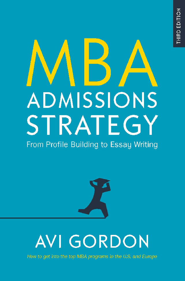 MBA Admissions Strategy 3e
